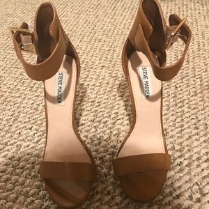 Steve Madden Brown Buckle Heels Worn Once-must go